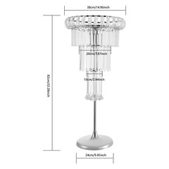 Flower Stand, Wedding Flower Stand with LED, 4 Tier Flower Stand