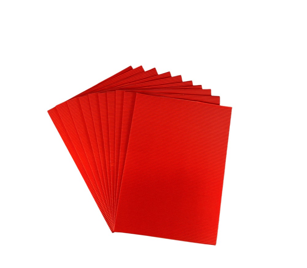 Single/Mixed Colors Corrugated Cardboard Paper Sheets,14″x10″ for Craft and DIY