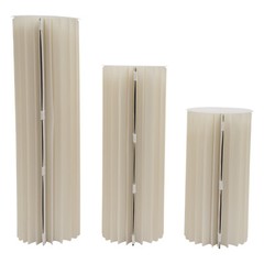 3 PCs Wedding Flower Stand Party Decoration Dessert Table Cylinder Display Rack