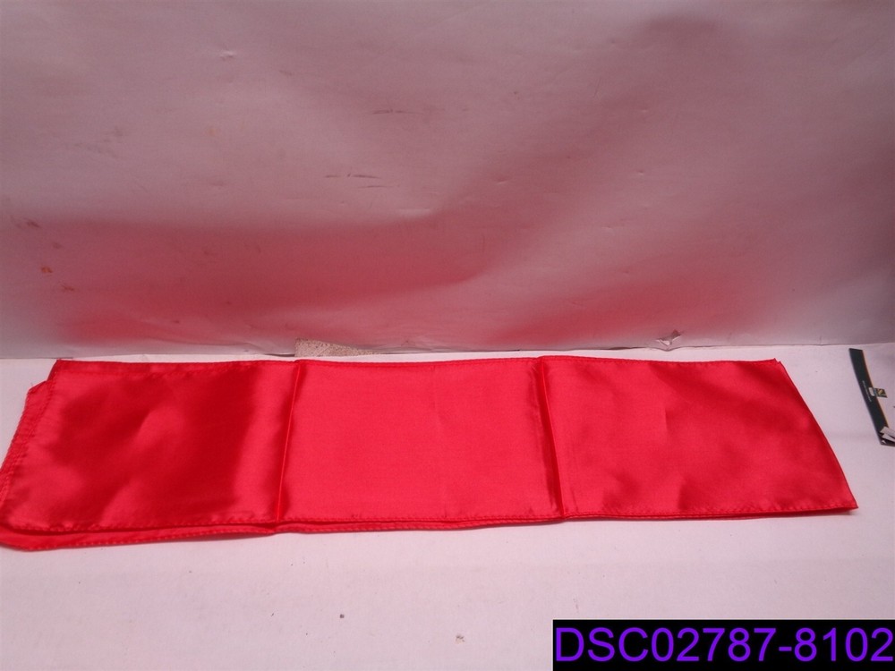 Qty = 55 (11 Packs of 5): Satin Chair Sash Bows Chair Covers SASH_SS_032_(CORA)