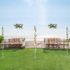 Backdrop Stand Wedding Party Backdrop Stand Pipe Kit Curtain Frame 10x20ft
