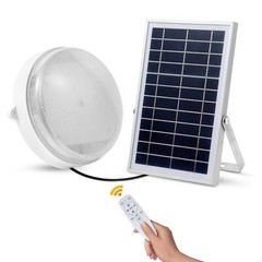 Solar Ceiling Lights-Indoor Outdoor, Daytime & Dimmable 1000LM Solar Shed Lig…