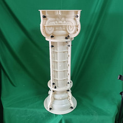 Reusable Round Column Wedding Pedestal Mold for Stunning Flower Displays