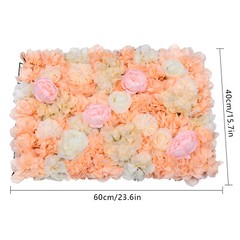 6 Artificial Flower Wall Panel Floral Backdrop Wedding Decorative Wall Panel