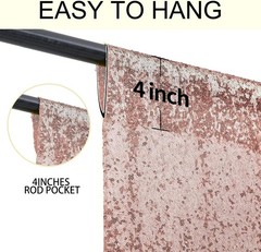 10x10FT Rose Gold Sequin Backdrop for Events