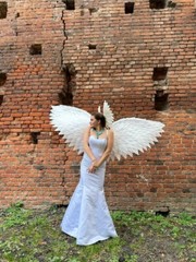 Headdress Wings Photo Props Costume Cosplay Wedding Carnival Christmas Angel