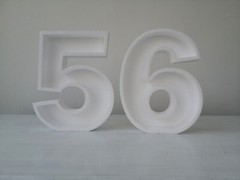 Fillable Number for Filling Balloon 80x10cm Balloon Stand Mosaic Frame Light Chain