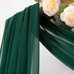 MLMC Emerald Green Wedding Arch 29″W x 240″L (Pack of 4),