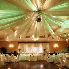 Ceiling Draping Canopy 24″ Hoop Hardware Kit 8 Panels Party Wedding Decorations