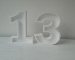 Fillable Number for Filling Balloon 80x10cm Balloon Stand Mosaic Frame Light Chain