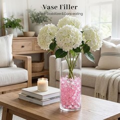 150PCS Premium Acrylic Fake Ice Rocks Vase Stabilizer Table Decor Crafts New
