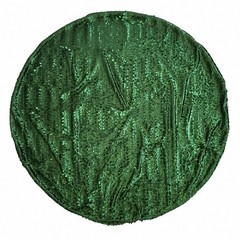 Round Green Leaf Drape Backdrop Enchanted Forest Fairy Wedding Event Deco 10 Ft