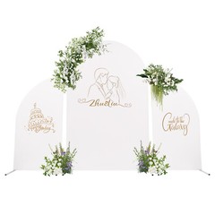 Set Of 2 Metal Wedding Stand, Wedding Backdrop Stand, Wedding Arch Stand