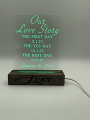 wedding Custom Made Led sign custom