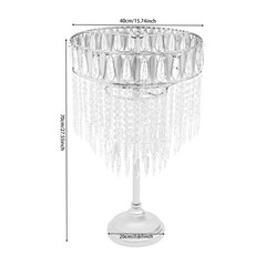 Silver Flower Stand, 40*70cm Wedding Flower Stand, Round Centerpieces Stand NEW