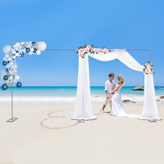 10x20ft Backdrop Stand Wedding Party Backdrop Stand Pipe Kit Curtain Frame US