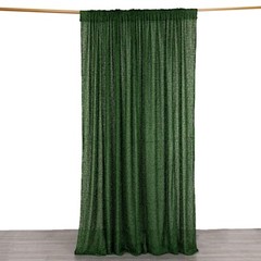 8×8 feet Shaggy Fringe Polyester Backdrop CURTAIN Panel Party Events Decorations