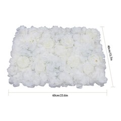 Silk Artificial Flower Wall Panel Wedding Flower Pillar Stage Floral Decor NEW