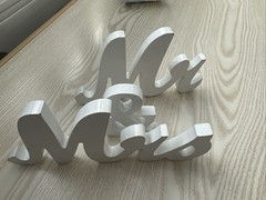 Mr. And Mrs. Sign – Table Top Wood Decor For Wedding Or Celebration