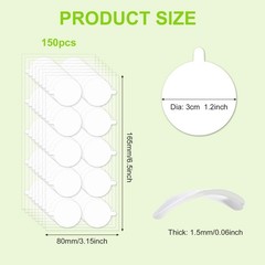 WINDIR 150Pcs Double-Sided Adhesive Tape for Acoustic Sound Proof Foam Panels…