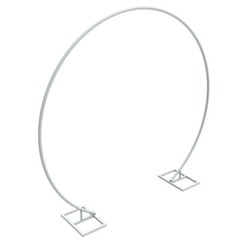 XXL Metal Round Backdrop Stand Wedding Archway Garden Arch Backyard Plant Trelli