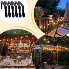 Wall Mount Bracket for Outdoor String Light Hook
