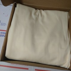 Set of 2 Wedding Arch Cover 6FT, 7.2FT Beige 2-Sided Round Top Spandex Arch Back