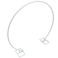 200CM/240CM White Round Hoop Arch Backdrop Stand Flower Display Wedding Birthday