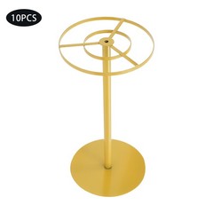 10Pcs 40cm Wedding Flower Stands Metal Flower Holder Table Centerpieces Gold NEW