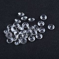 50pcs 18mm Clear Crystal Diamond Confetti Ornament Wedding Venue Decorations DIY