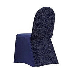 Metallic Spandex STRETCHABLE CHAIR COVERS Wedding Slipcover Decorations Banquet