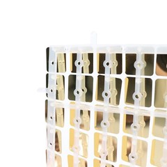 24 GOLD Square Sequin Shimmer Wall Photo Backdrop Panels Party Decorations