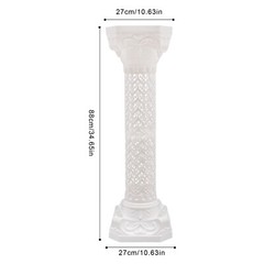 4PCS White Wedding Roman Column, Roman Columns Wedding Column Flowerpot Stand
