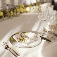 16 Pack 8 Inch Acrylic Round Mirrors for Centerpieces, 2 mm Thickness Non-Gla…