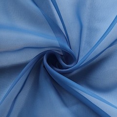 5 Royal Blue Premium Chiffon Wide CHAIR SASHES Wedding Reception Decorations