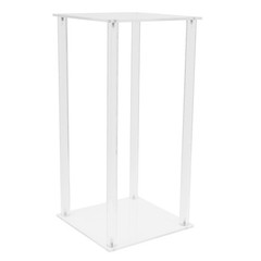 10Pcs Clear Acrylic Flower Stand for Wedding Centerpieces Wedding Flower Vases