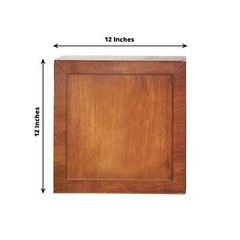 BROWN 12″ Balloon Boxes with Metallic Trim Centerpiece Decorations