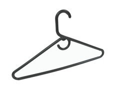 12 Pieces Adult Cloth Tubular Hangers Heavy Duty Plastic – Coat Suit Closet O…