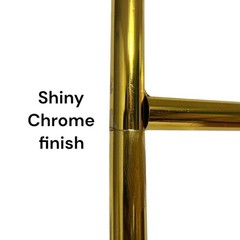 Shiny Gold Square Wedding Poster Backdrop Stand