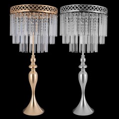 31.49″ Tall Gold/Silver Metal Flower Stand for Wedding Table Centerpieces Decor