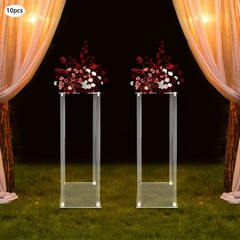 Acrylic Wedding Flower Stand, 10Pcs Clear Acrylic Flower Stands