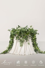 Ling’s Moment 9FT Flower Garland for Backdrop Decorations – Wedding Arch Flow…