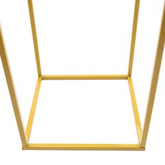 Elegant Gold Wedding Flower Stand – Durable, Reusable, Easy To Assemble