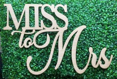 Miss to Mrs Wood Sign for Backdrop, Bridal Shower, Wedding Bar Sign, Bride to…