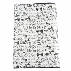 Craig Bachman Imports Mr. & Mrs. Table Runner Black and White