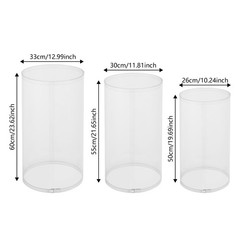 3Pcs Round Cylinder For Decoration& Birthday Parties, Wedding Round Cylinder