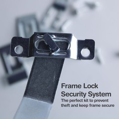 Security Picture Hangers for Art and Signage ,Anti-Theft Frame Locking Pictur…