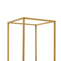 Flower Stand for Wedding Table 10x 31.5 in Tall Gold Metal Centerpieces Decor