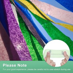 6-Rolls 492ft Crepe Paper Streamer for DIY [Cream Green-1.8 Inch x 82 Ft/Roll]
