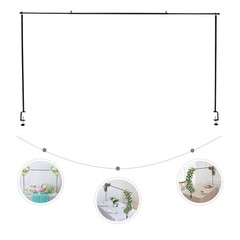 Wedding Stand with Telescoping Width (3.94-6.56ft), Sturdy Metal Construction